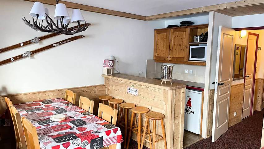 Gîte pour 6 personnes, avec vue dans Plagne Soleil - 3
