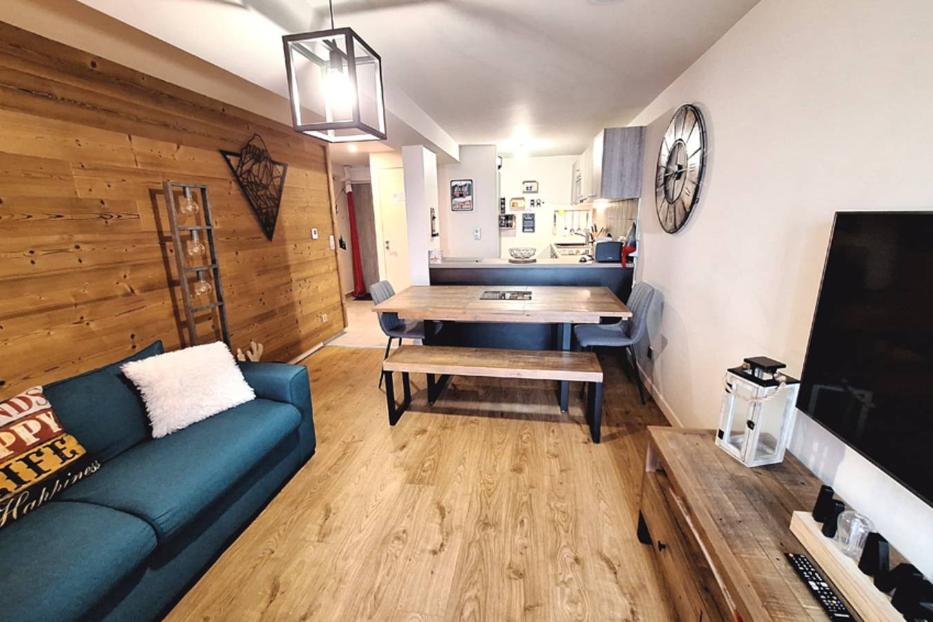 Geheel appartement, Vakantieappartement voor 8 personen met balkon in Arc 1800, Bourg-Saint-Maurice