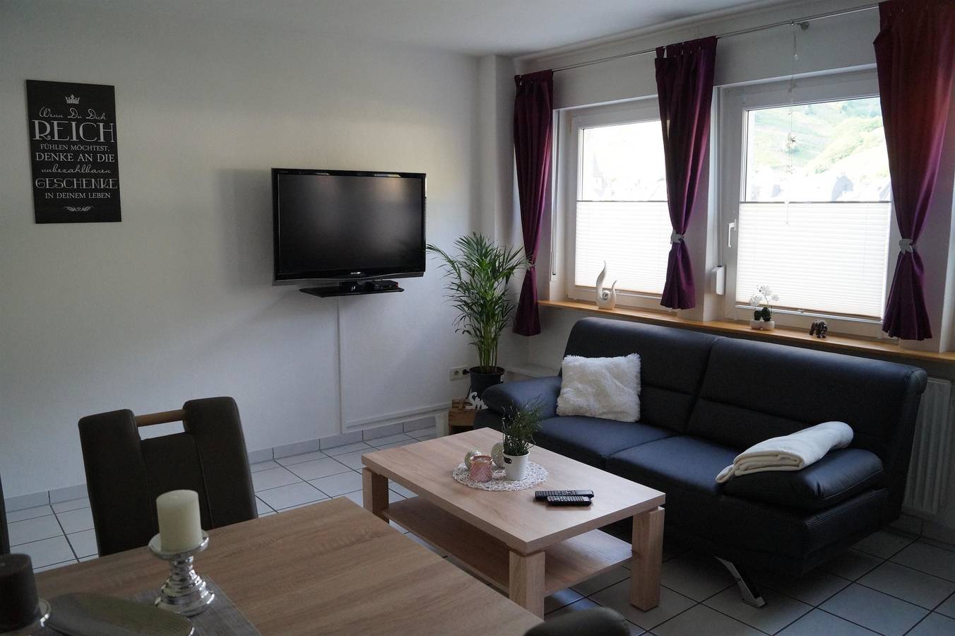 Ganze Ferienwohnung, Ferienwohnung Happiness in Zell Stadt (Mosel), Zell (Mosel)