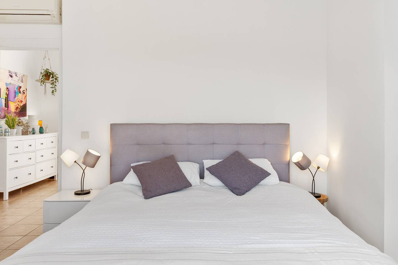 Chambre « Brise Mimosa » avec vue sur la montagne, Wi-Fi et climatisation in Alhaurín el Grande, Province de Málaga