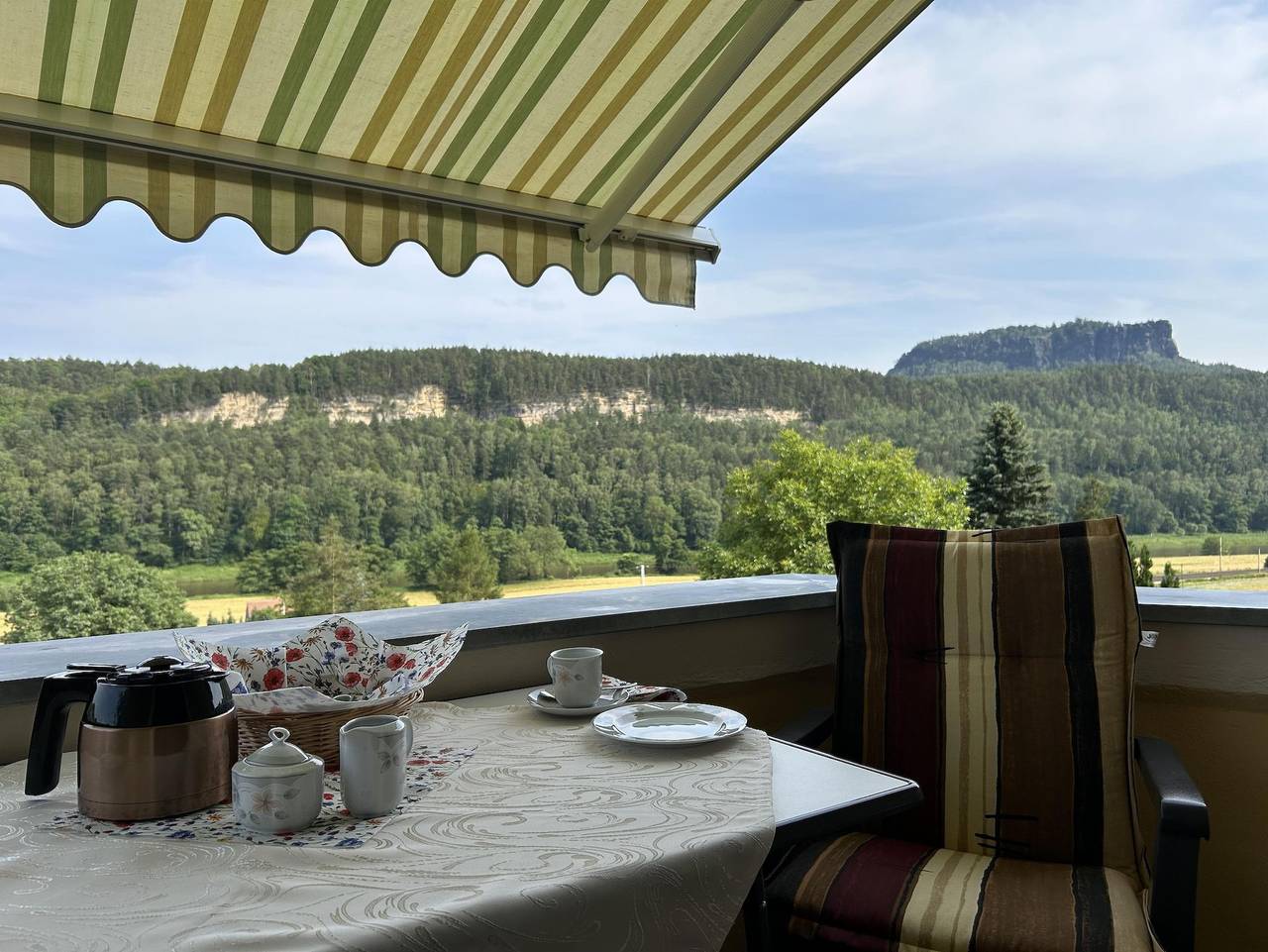 Ganze Ferienwohnung, Ferienwohnung Haus Gottessegen - Ferienwohnung, 1 Schlafraum in Rathen, Elbsandsteingebirge