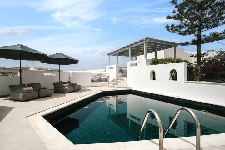 Appart’hôtel pour 2 personnes, avec piscine ainsi que vue et jardin