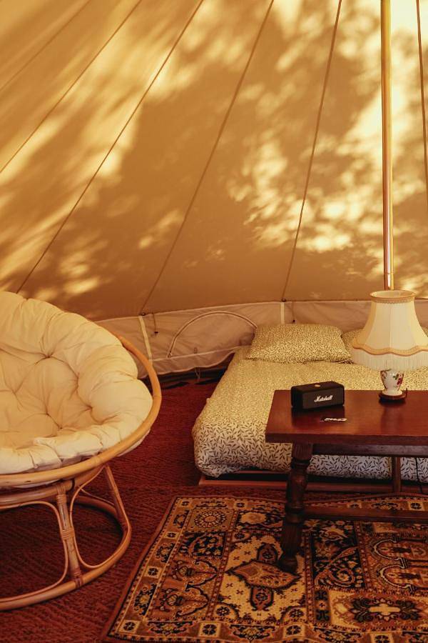 Tent in San Juan de Luz, Region de Bayona