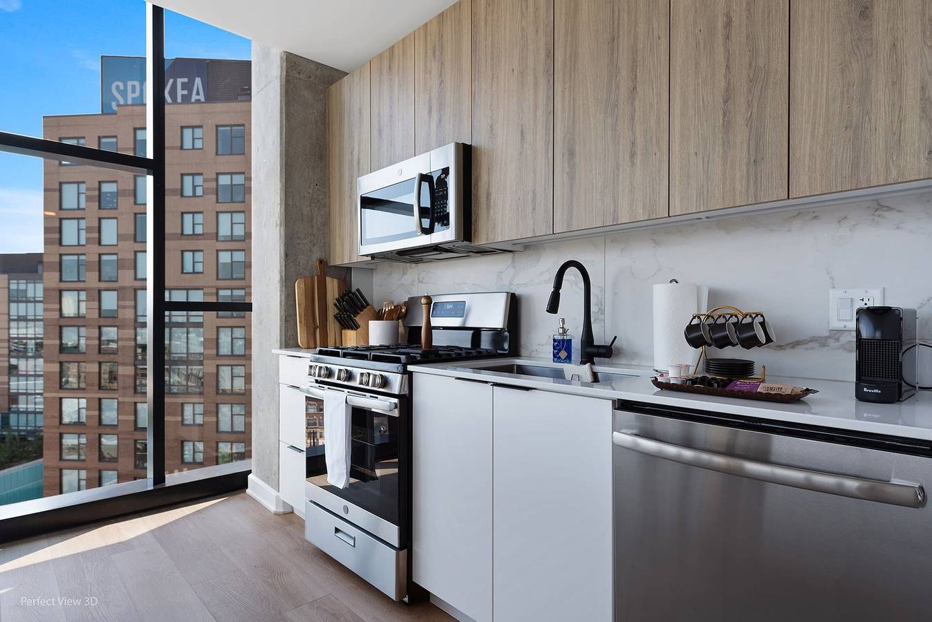 Apartamento inteiro, High-End 1Br Fulton Market Panoramic Views in Chicago, Condado de Cook
