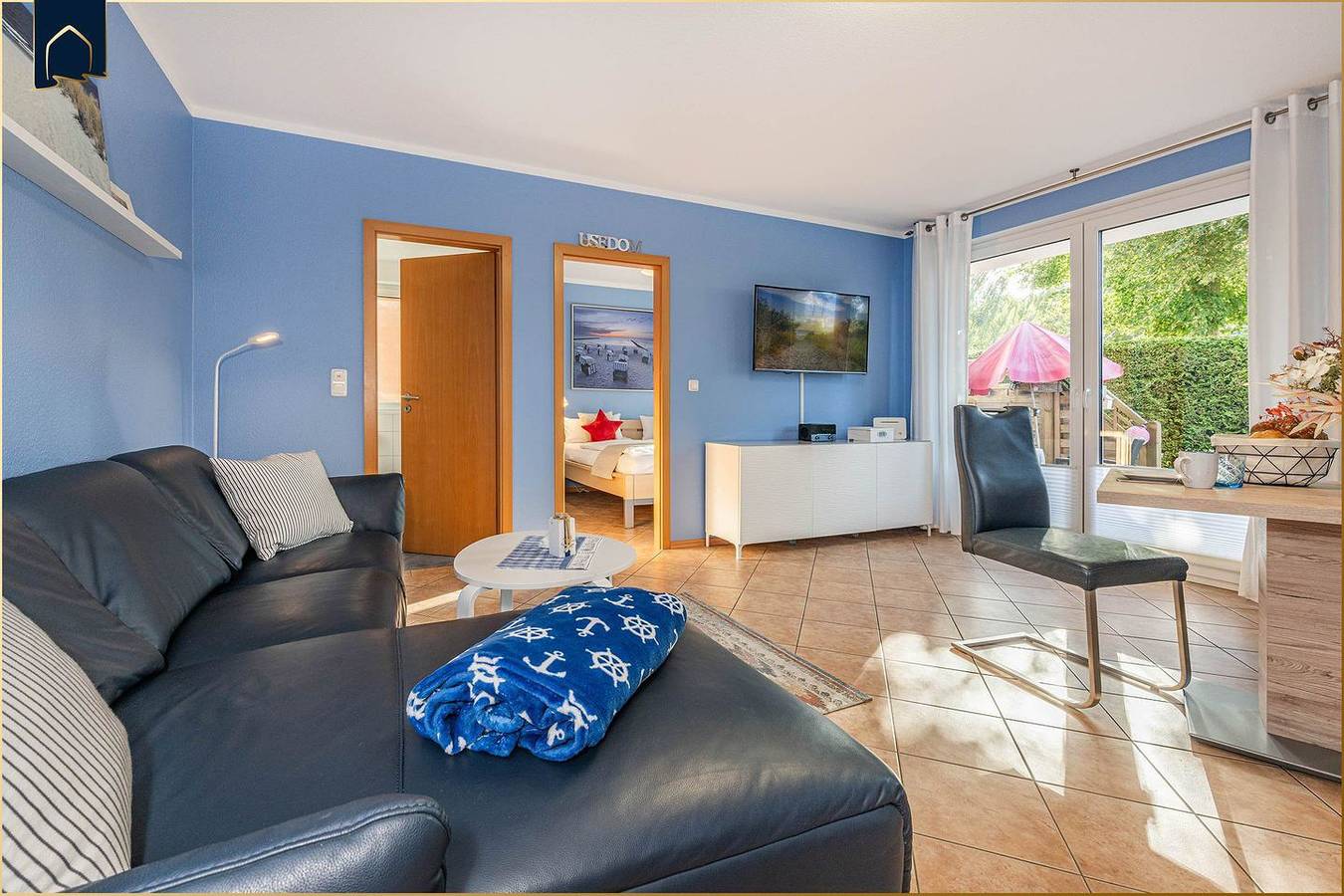 Apartamento entero, Gemütliche Ferienwohnung „Ostseegold“ mit Terrasse in Ückeritz, Bernsteinbäder