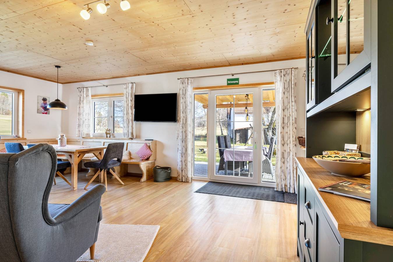 Casa de vacaciones Eichenstein: encanto rústico con estufa de leña en lo alto de la Suabia in Meßstetten, Neckar-Alb