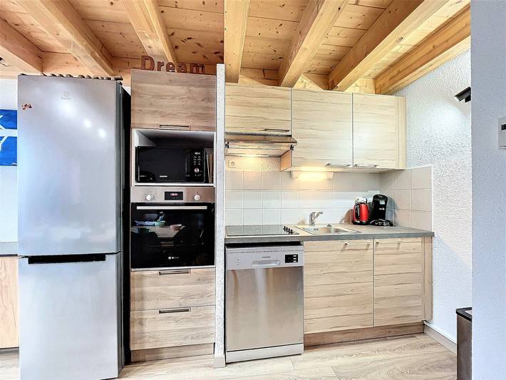 Chalet pour 10 personnes, avec piscine et balcon dans Les Sybelles - 4