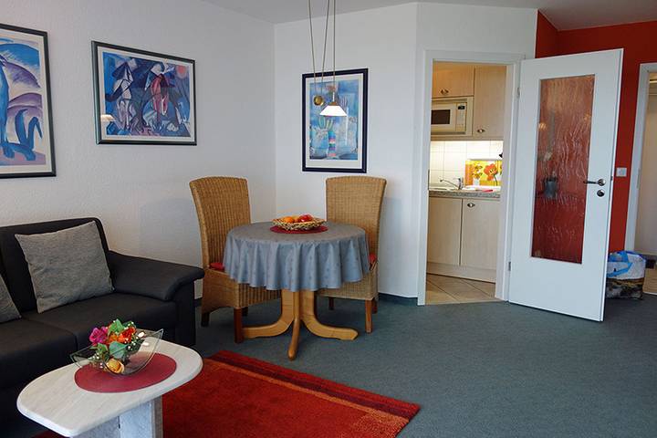 Ferienhaus für 2 Personen, mit Balkon und Sauna sowie Seeblick in Duhnen - 4