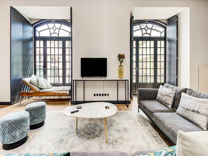 Apartamento de férias para 6 pessoas, com varanda, adaptado a crianças no Porto