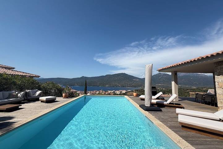 Maison de vacances pour 7 personnes, avec Balcon et Jardin à Propriano