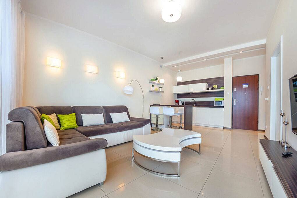 Ganze Ferienwohnung, Sun&Snow Plaza Swinoujscie - Apartament 736 in Swinemünde, Stettiner Haff