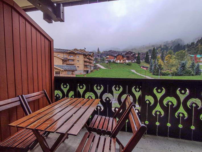 Chalet pour 6 personnes, avec balcon dans Valmorel