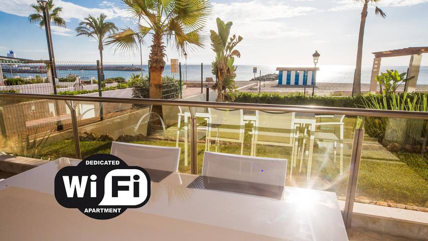 Apartamento de vacaciones para 4 personas, con balcón y piscina - 1