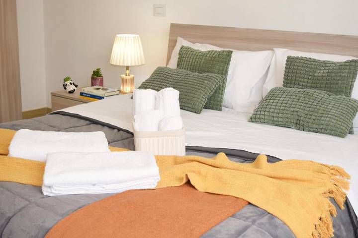 Ferienhaus für 4 Personen, mit Balkon