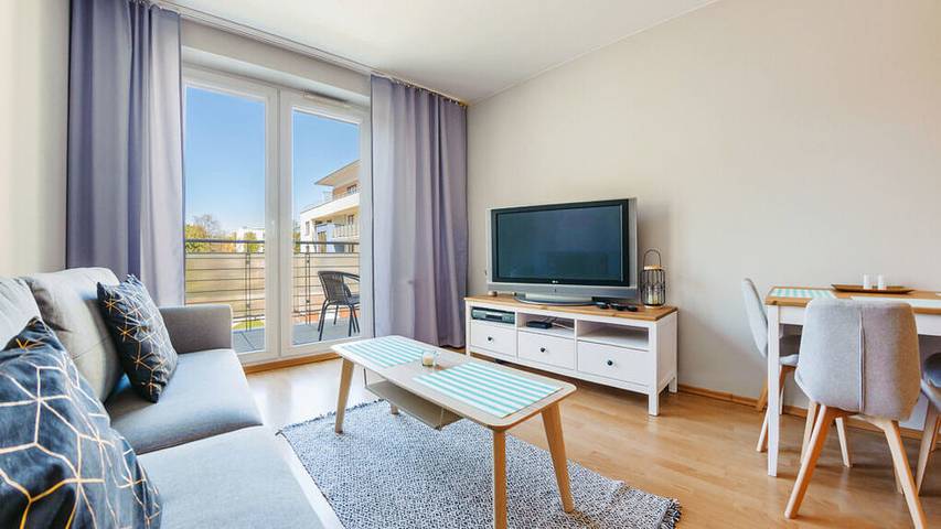 Ganze Ferienwohnung, Sun&Snow Zielone Tarasy - Apartament 30, ul. Fredry 9 A in Kolberg, Baltic Sea Pomerania