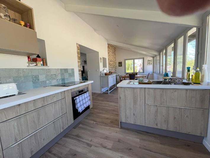 Location de vacances pour 5 personnes, avec vue et jardin à Saint-Maurice-en-Cotentin - 2