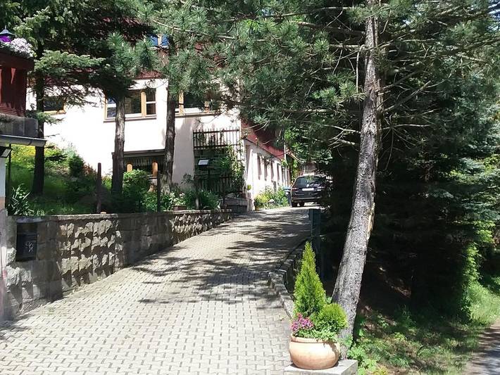 Ferienhaus für 6 Personen, mit Terrasse und Garten sowie Ausblick in Bad Gottleuba-Berggießhübel