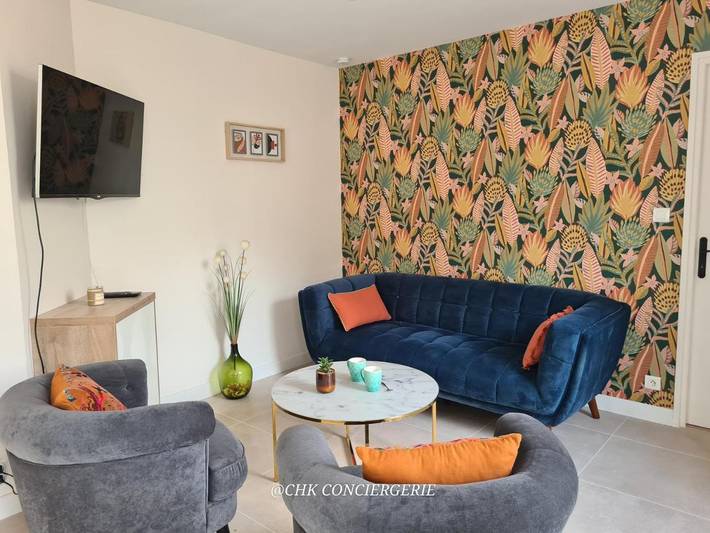 Casa de vacaciones para 6 personas, con vistas y jardín - 1