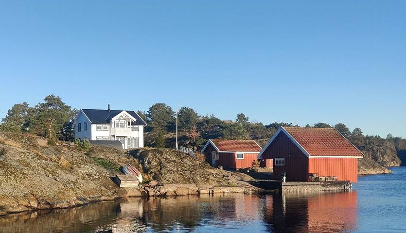 Ferienhaus für 14 Personen, mit Terrasse und Garten sowie Sauna in Tvedestrand - 2