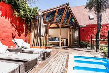 Cottage pour 2 personnes, avec piscine et jardin à Byron Bay