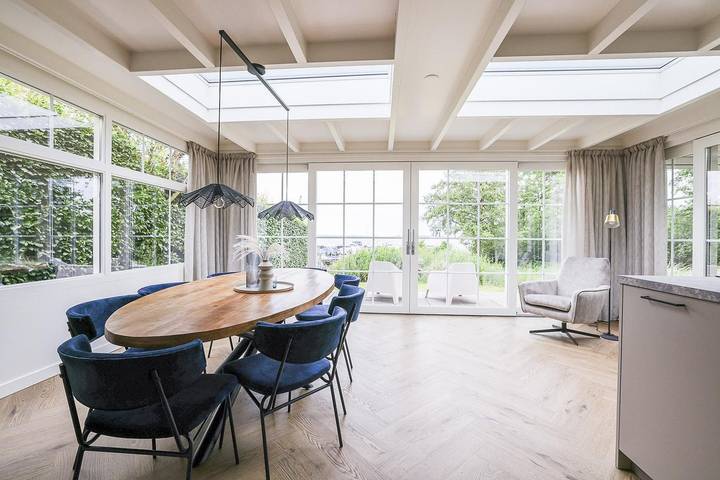 8-Personen-Deluxe- Ferienhaus mit Blick auf das Veluwemeer auf Familiensitz Nunspeet in Nunspeet, Veluwe