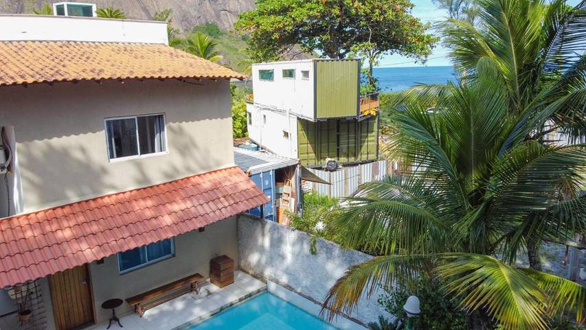 Location de vacances pour 4 personnes, avec jardin ainsi que piscine et vue dans Região Metropolitana do Rio de Janeiro - 3