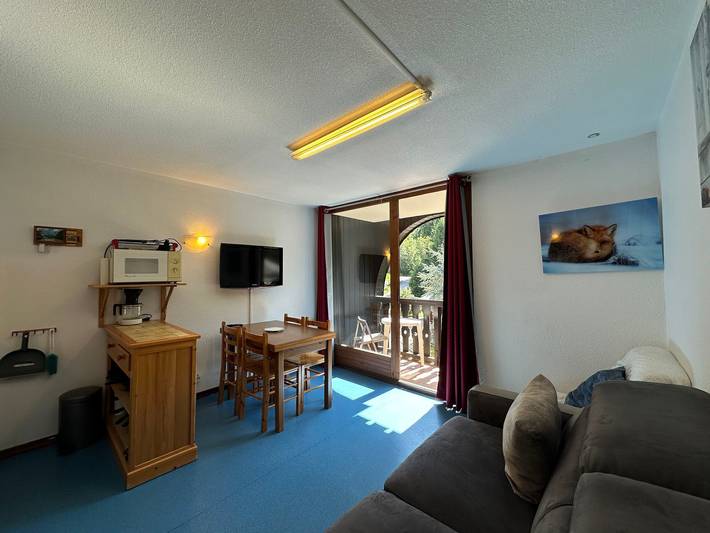 Gîte pour 4 personnes, avec balcon dans Station de Morillon - 4