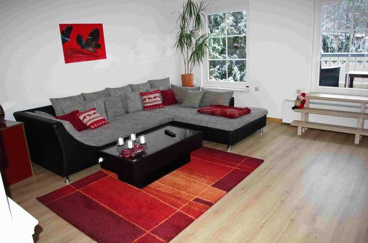 Ferienwohnung für 4 Personen, mit Balkon und Terrasse sowie Ausblick in Schloss Wernigerode