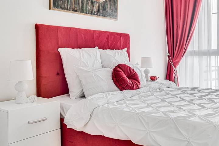 Appartement de vacances pour 4 personnes, avec jardin et vue