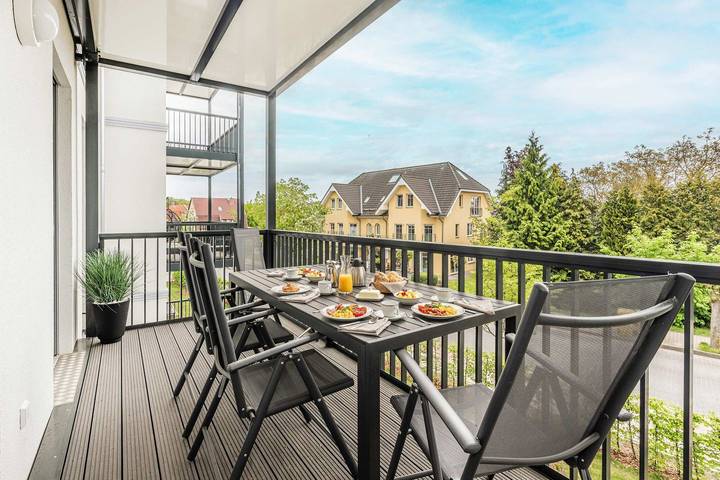 Ferienwohnung für 5 Personen, mit Balkon und Terrasse in Kölpinsee - 2