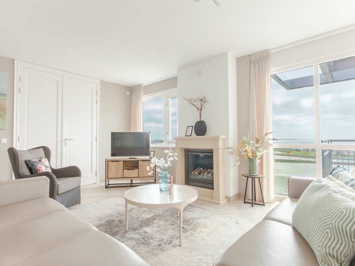 Vakantieappartement voor 4 personen, met balkon, kindvriendelijk in Makkum