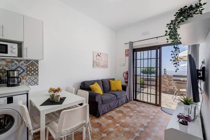 Apartamento de vacaciones para 4 personas, con Jardín