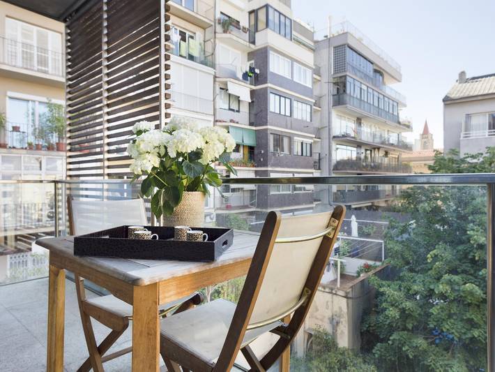 Apartamento de vacaciones para 6 personas, con Balcón en Barcelona