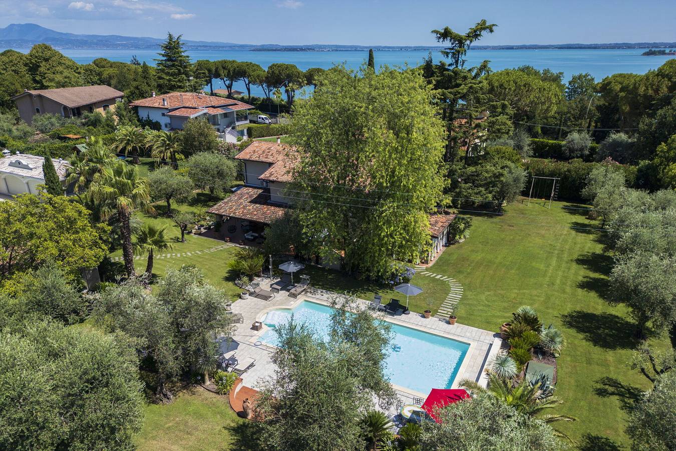 Villa El Perlè, Padenghe sul Garda in Padenghe sul Garda, Gardasee-Berge