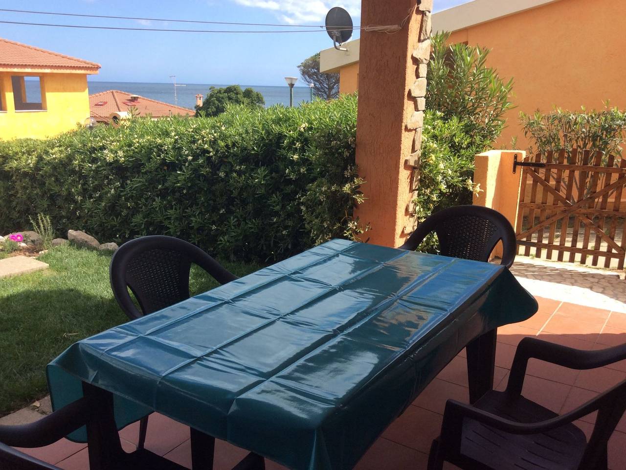 Gemütliches Ferienhaus mit Kamin in Porto Tramat in Porto Tramatzu, Villaputzu