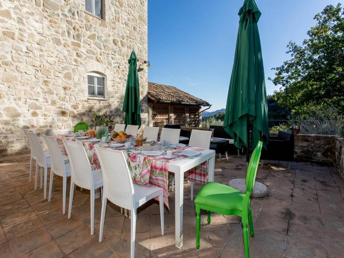 Apartamento entero, Apartamento en casa rural con piscina in Asís, Provincia de Perugia