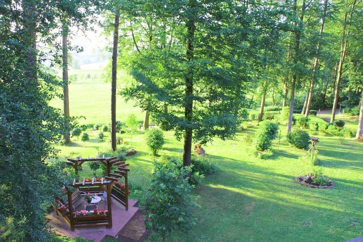 Ferienwohnung für 2 Personen, mit Terrasse und Garten sowie Sauna und Ausblick in Tambach-Dietharz - 2