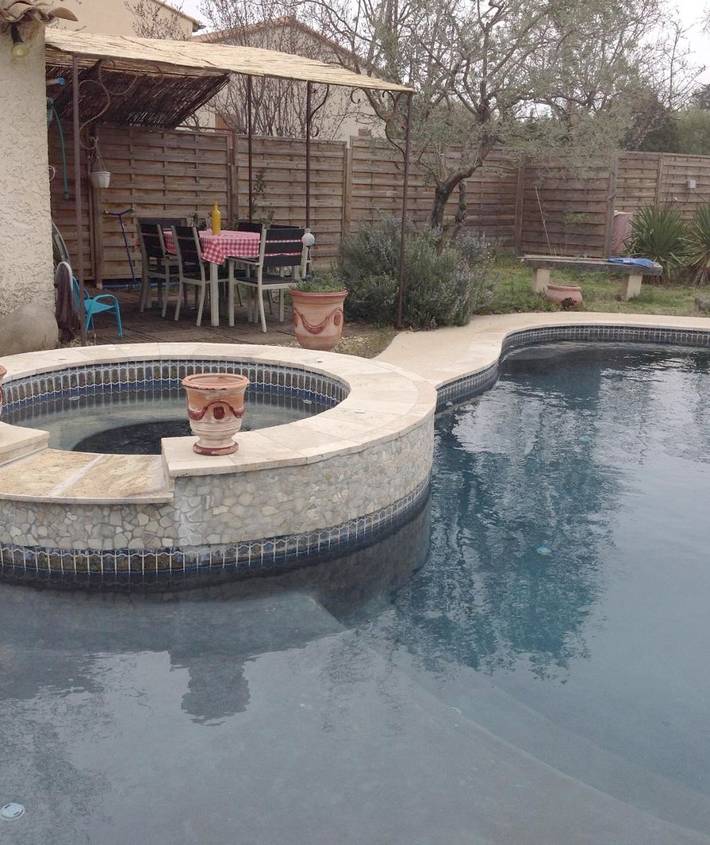 Chambre d’hôte pour 3 personnes, avec jardin et vue ainsi que sauna et piscine à Mazan - 4