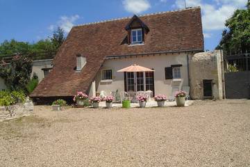 Location de vacances pour 5 personnes, avec jardin à Lussault-sur-Loire