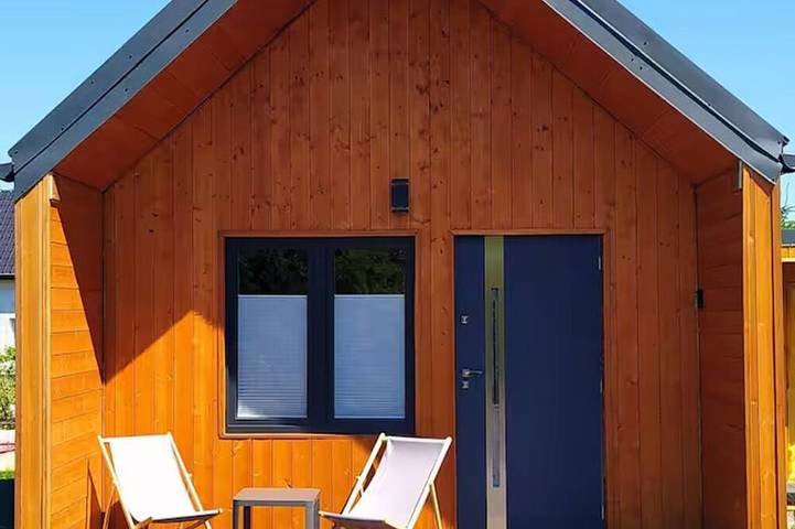 Ferienhaus für 4 Personen, mit Garten und Sauna
