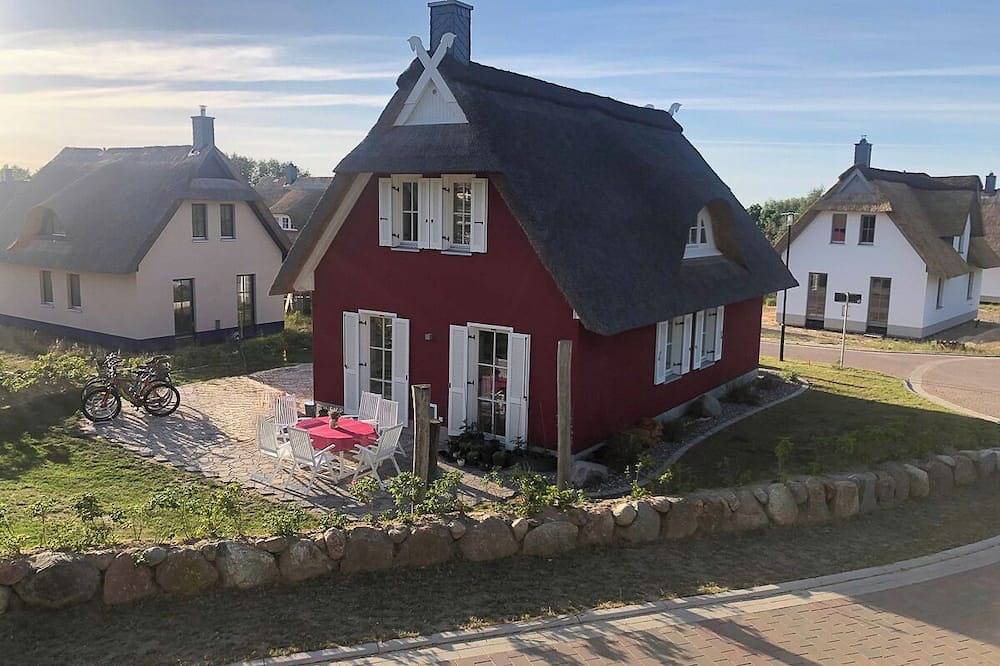 Ein traumhafter Urlaub erwartet Sie am Salzhaff/Ostsee in einem reetgedeckten Haus mit Mühlenblick! in Stove, Boiensdorf