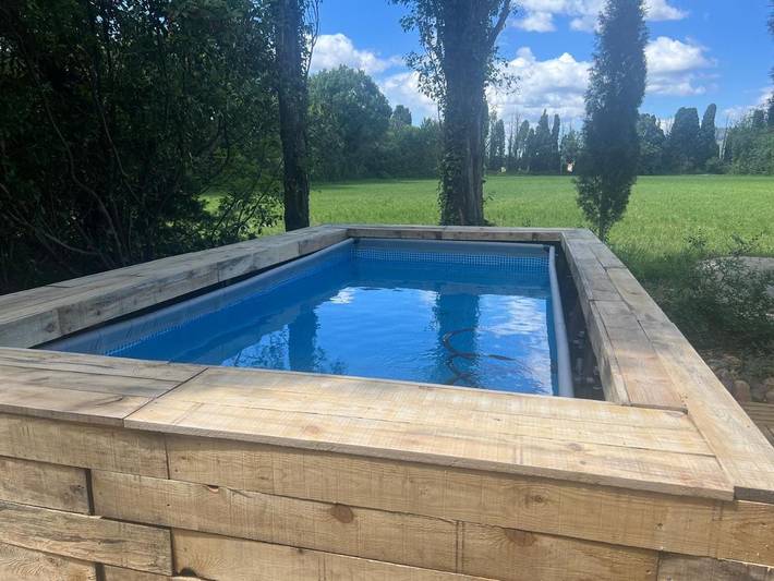 Casa de vacaciones para 4 personas, con jardín además de piscina y vistas - 1