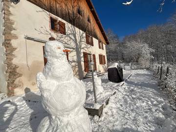 Gîte pour 10 personnes, avec jardin à Fraize