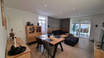 Ferienhaus mit Meerblick für 4 Personen, mit Sauna und Terrasse in Ostfriesland