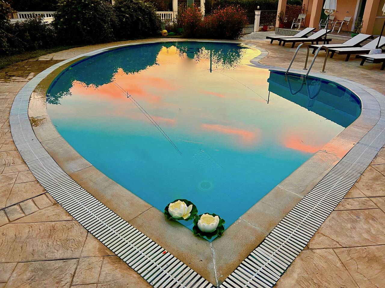 Villa Bougarini with private pool in Corfù