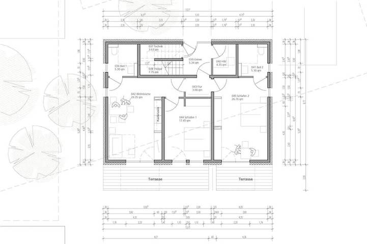 Ferienwohnung für 4 Personen, mit Terrasse und Garten in Erbach im Odenwald - 2
