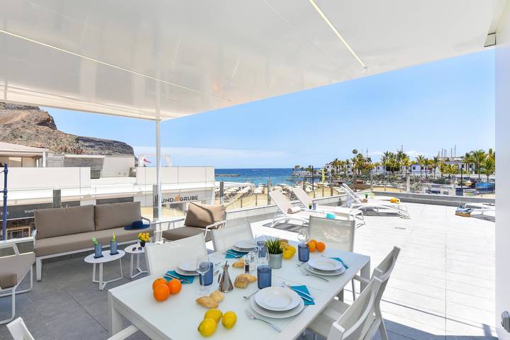 Ferieleilighet for 6 personer, med Terrasse i Puerto de Mogán