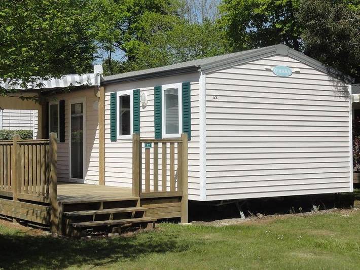 Camping Les Jardins du Morbihan - Mobilhome 4 personnes - Standard Zen 2 Ch 4 pers in Monterblanc, Parc naturel régional du Golfe du Morbihan