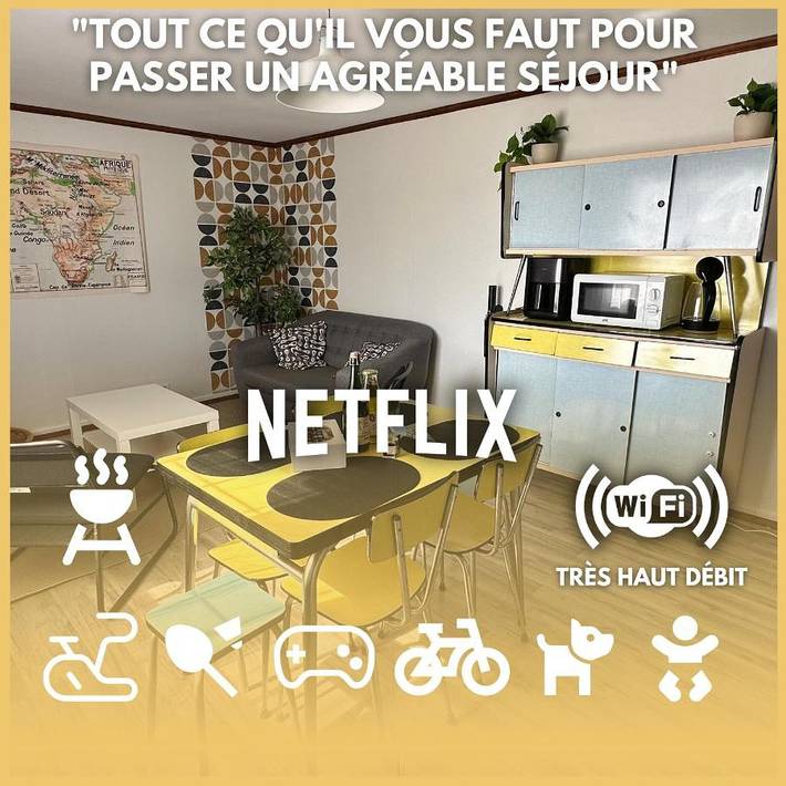 Location de vacances pour 6 personnes, avec vue et jardin, animaux acceptés à Marchésieux - 2