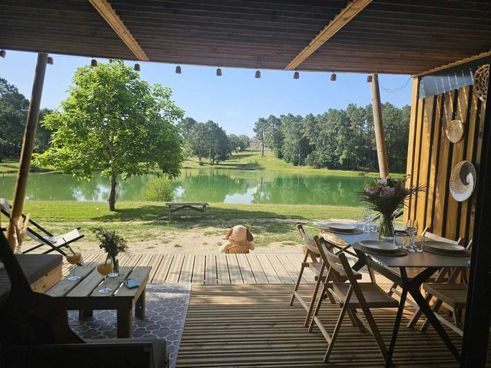Gîte pour 4 personnes, avec bassin pour enfant à Douville - 3